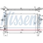 Nissens Ψυγείο, Ψύξη Κινητήρα - 630768