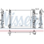 Nissens Ψυγείο, Ψύξη Κινητήρα - 630777