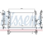 Nissens Ψυγείο, Ψύξη Κινητήρα - 630785