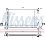 Nissens Ψυγείο, Ψύξη Κινητήρα - 630792