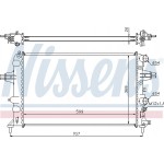Nissens Ψυγείο, Ψύξη Κινητήρα - 63095A
