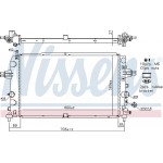 Nissens Ψυγείο, Ψύξη Κινητήρα - 63121