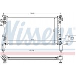 Nissens Ψυγείο, Ψύξη Κινητήρα - 636004