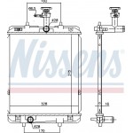 Nissens Ψυγείο, Ψύξη Κινητήρα - 636015