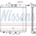 Nissens Ψυγείο, Ψύξη Κινητήρα - 63691