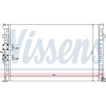 Nissens Ψυγείο, Ψύξη Κινητήρα - 63735