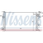 Nissens Ψυγείο, Ψύξη Κινητήρα - 637616