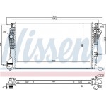 Nissens Ψυγείο, Ψύξη Κινητήρα - 637617