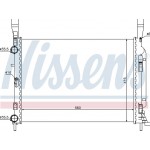 Nissens Ψυγείο, Ψύξη Κινητήρα - 637628