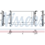 Nissens Ψυγείο, Ψύξη Κινητήρα - 637632