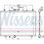 Nissens Ψυγείο, Ψύξη Κινητήρα - 637645