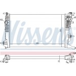 Nissens Ψυγείο, Ψύξη Κινητήρα - 637647