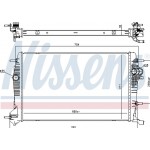 Nissens Ψυγείο, Ψύξη Κινητήρα - 637648