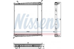 Nissens Ψυγείο, Ψύξη Κινητήρα - 6378750
