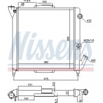 Nissens Ψυγείο, Ψύξη Κινητήρα - 63867