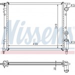 Nissens Ψυγείο, Ψύξη Κινητήρα - 63919