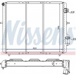 Nissens Ψυγείο, Ψύξη Κινητήρα - 639461