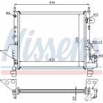 Nissens Ψυγείο, Ψύξη Κινητήρα - 63949