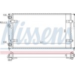 Nissens Ψυγείο, Ψύξη Κινητήρα - 639951