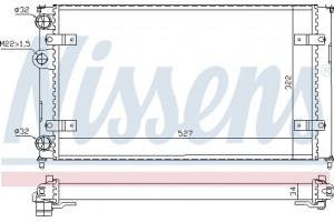 Nissens Ψυγείο, Ψύξη Κινητήρα - 639951