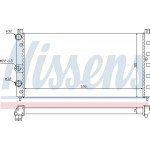 Nissens Ψυγείο, Ψύξη Κινητήρα - 64065