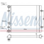 Nissens Ψυγείο, Ψύξη Κινητήρα - 641011