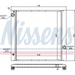 Nissens Ψυγείο, Ψύξη Κινητήρα - 64314