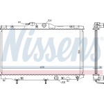 Nissens Ψυγείο, Ψύξη Κινητήρα - 646281