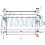 Nissens Ψυγείο, Ψύξη Κινητήρα - 646321