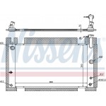 Nissens Ψυγείο, Ψύξη Κινητήρα - 646809
