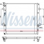 Nissens Ψυγείο, Ψύξη Κινητήρα - 646818