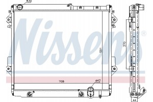 Nissens Ψυγείο, Ψύξη Κινητήρα - 646826