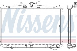 Nissens Ψυγείο, Ψύξη Κινητήρα - 646833