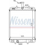 Nissens Ψυγείο, Ψύξη Κινητήρα - 64685