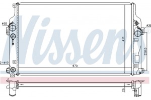 Nissens Ψυγείο, Ψύξη Κινητήρα - 646865