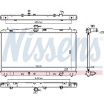 Nissens Ψυγείο, Ψύξη Κινητήρα - 646869