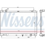 Nissens Ψυγείο, Ψύξη Κινητήρα - 646874