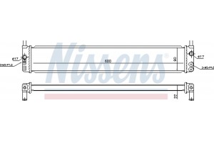 Nissens Ψυγείο, Ψύξη Κινητήρα - 646882