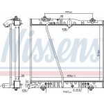 Nissens Ψυγείο, Ψύξη Κινητήρα - 646885