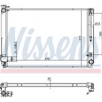 Nissens Ψυγείο, Ψύξη Κινητήρα - 646887