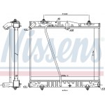 Nissens Ψυγείο, Ψύξη Κινητήρα - 646893