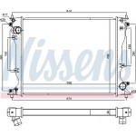 Nissens Ψυγείο, Ψύξη Κινητήρα - 646904
