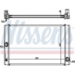 Nissens Ψυγείο, Ψύξη Κινητήρα - 64691
