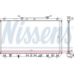 Nissens Ψυγείο, Ψύξη Κινητήρα - 646991