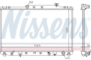 Nissens Ψυγείο, Ψύξη Κινητήρα - 647681