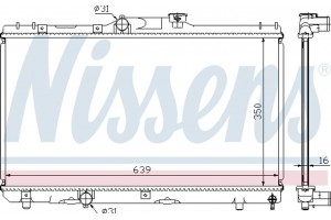 Nissens Ψυγείο, Ψύξη Κινητήρα - 64786A