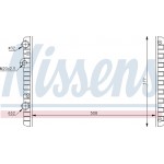 Nissens Ψυγείο, Ψύξη Κινητήρα - 652321