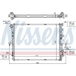 Nissens Ψυγείο, Ψύξη Κινητήρα - 65276A