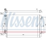 Nissens Ψυγείο, Ψύξη Κινητήρα - 65279A