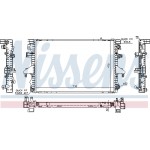 Nissens Ψυγείο, Ψύξη Κινητήρα - 65283A